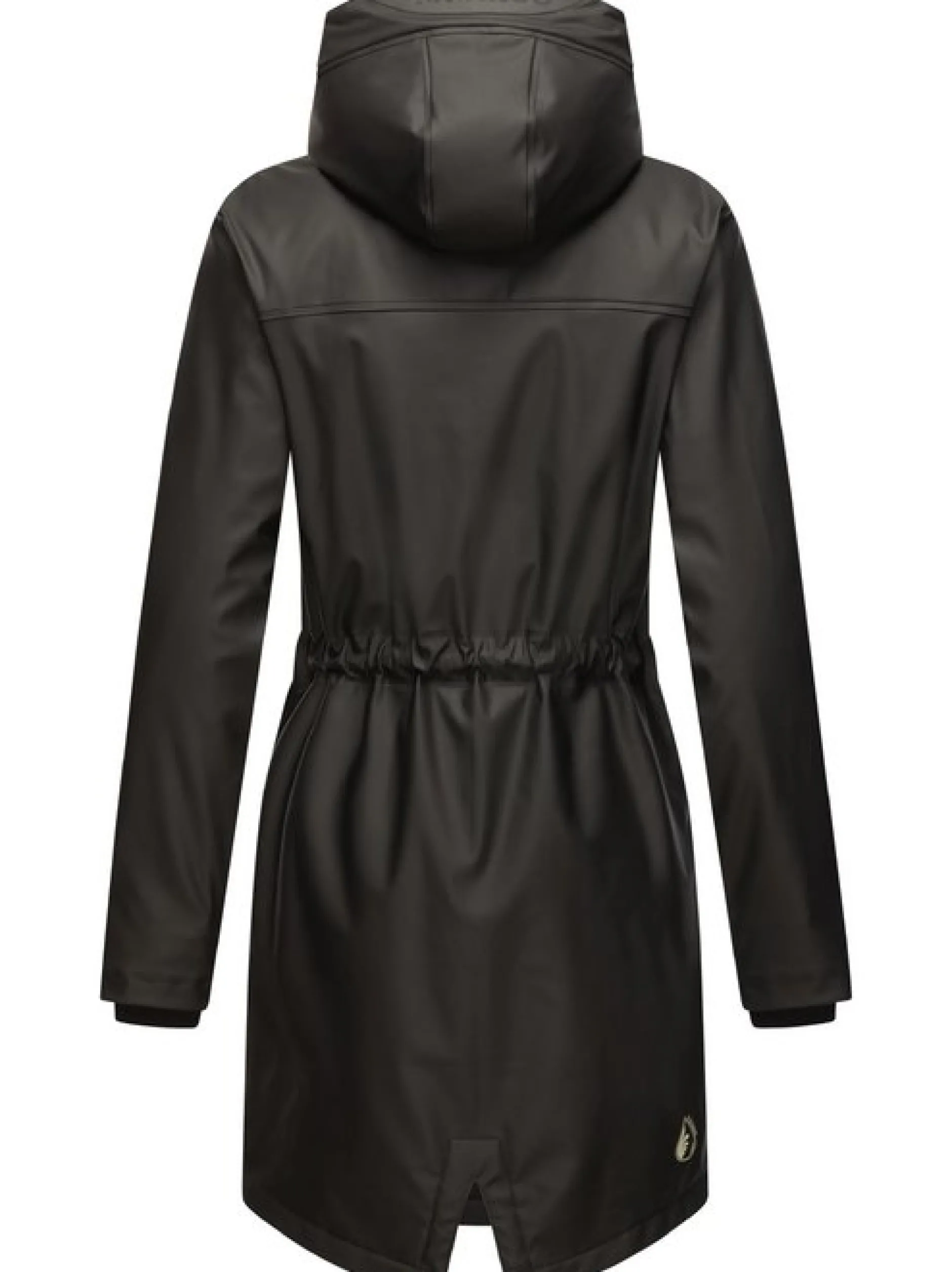 Navahoo Damen Regenjacke - Flower of Ocean in schwarz