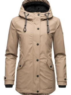 Navahoo Damen Regenjacke - Lindraa in taupe