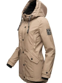 Navahoo Damen Regenjacke - Lindraa in taupe