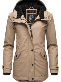 Navahoo Damen Regenjacke - Lindraa in taupe