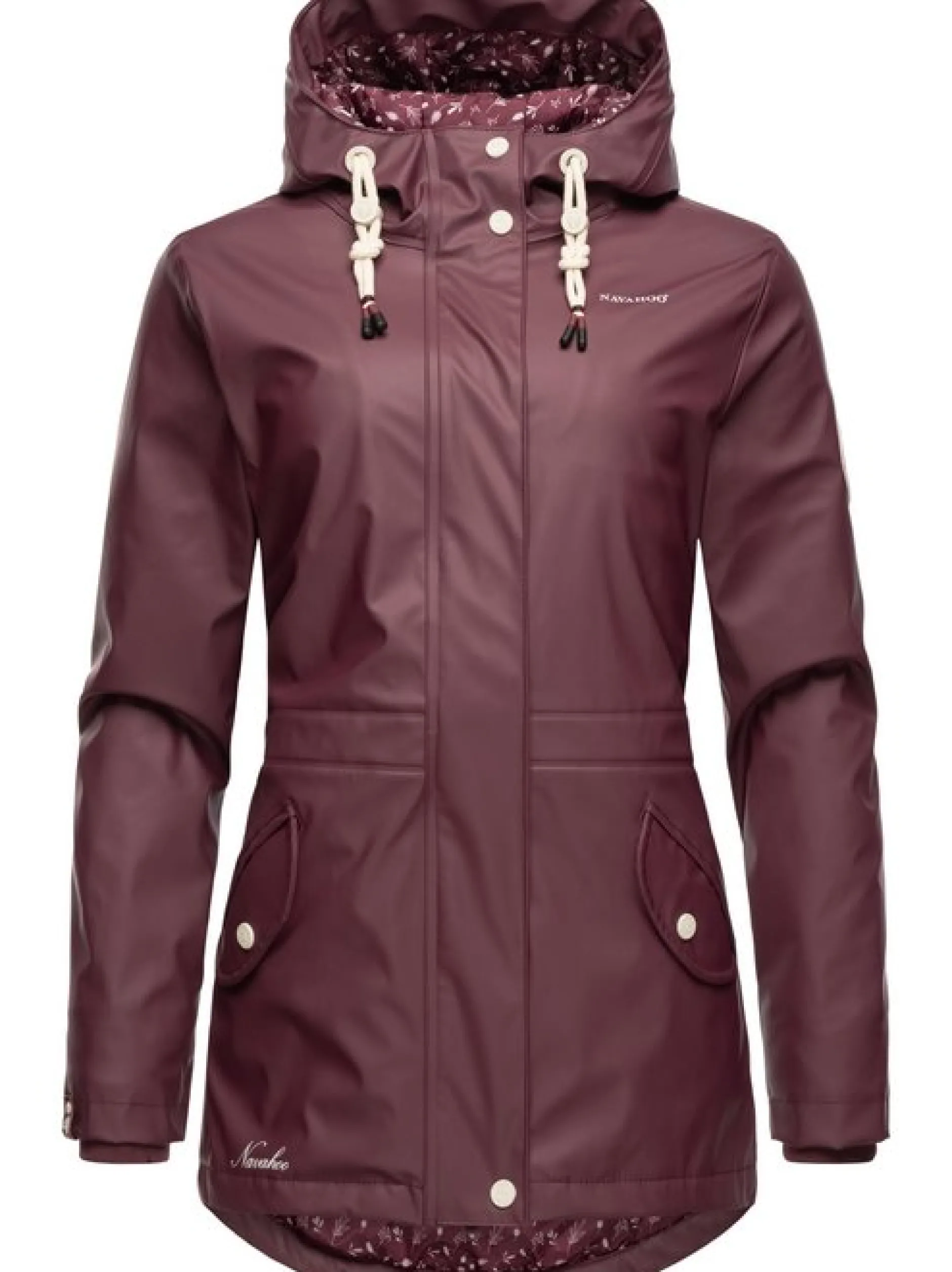 Navahoo Damen Regenjacke - Ocean Heart in lila