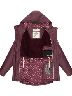 Navahoo Damen Regenjacke - Ocean Heart in lila