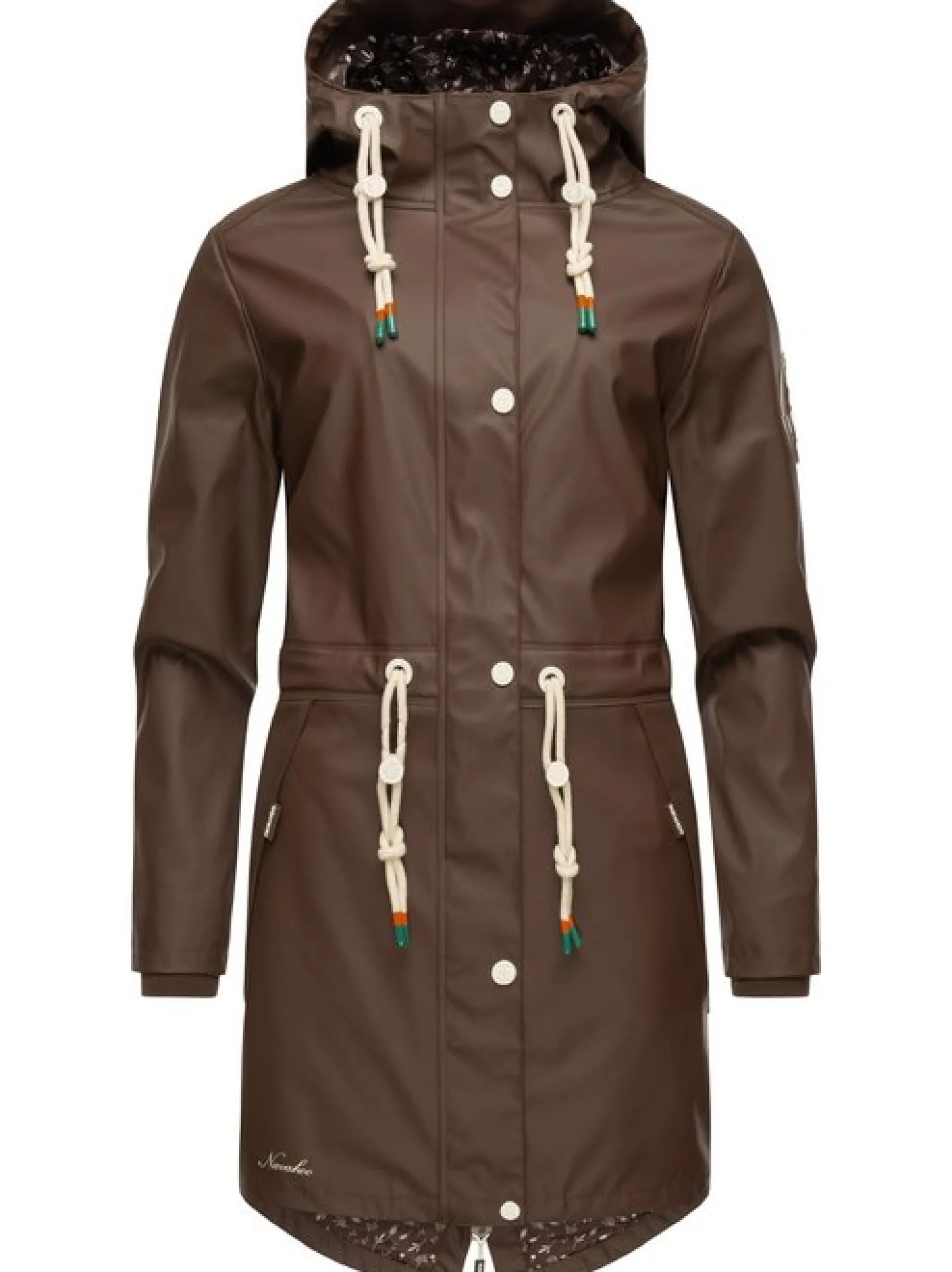 Navahoo Damen Regenjacke - Tropical Storm OO in schoko