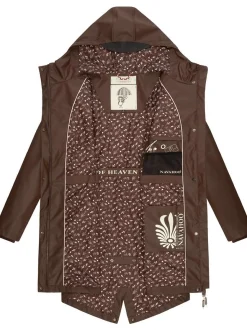 Navahoo Damen Regenjacke - Tropical Storm OO in schoko