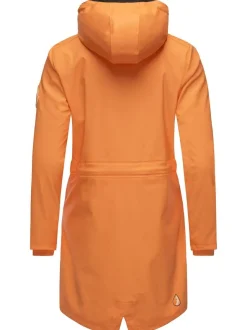 Navahoo Damen Regenjacke - Tropical Storm OO in aprikot