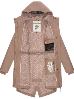 Navahoo Damen Regenjacke - Tropical Storm OO in taupe