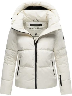 Navahoo Damen Steppjacke - Frostherz XIV in weiß