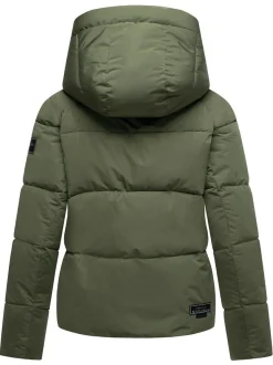 Navahoo Damen Steppjacke - Frostherz XIV in oliv
