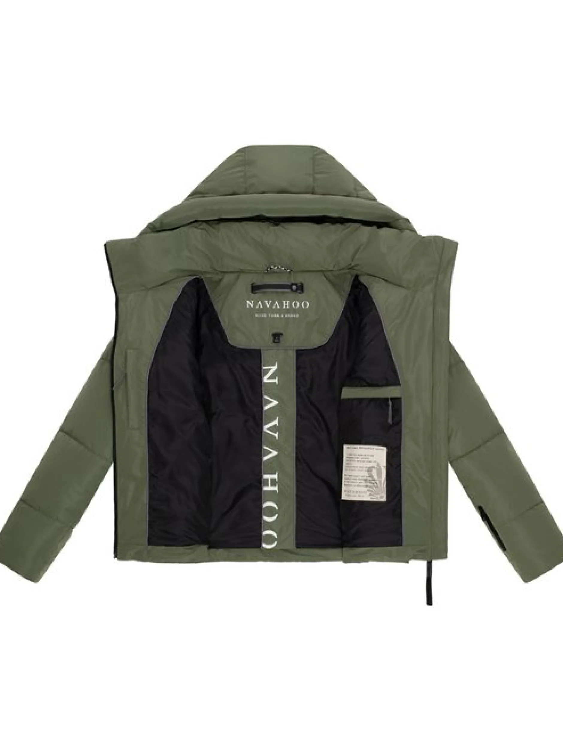 Navahoo Damen Steppjacke - Frostherz XIV in oliv
