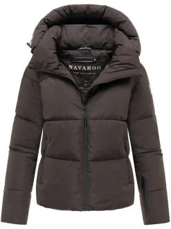 Navahoo Damen Steppjacke - Frostherz XIV in schoko
