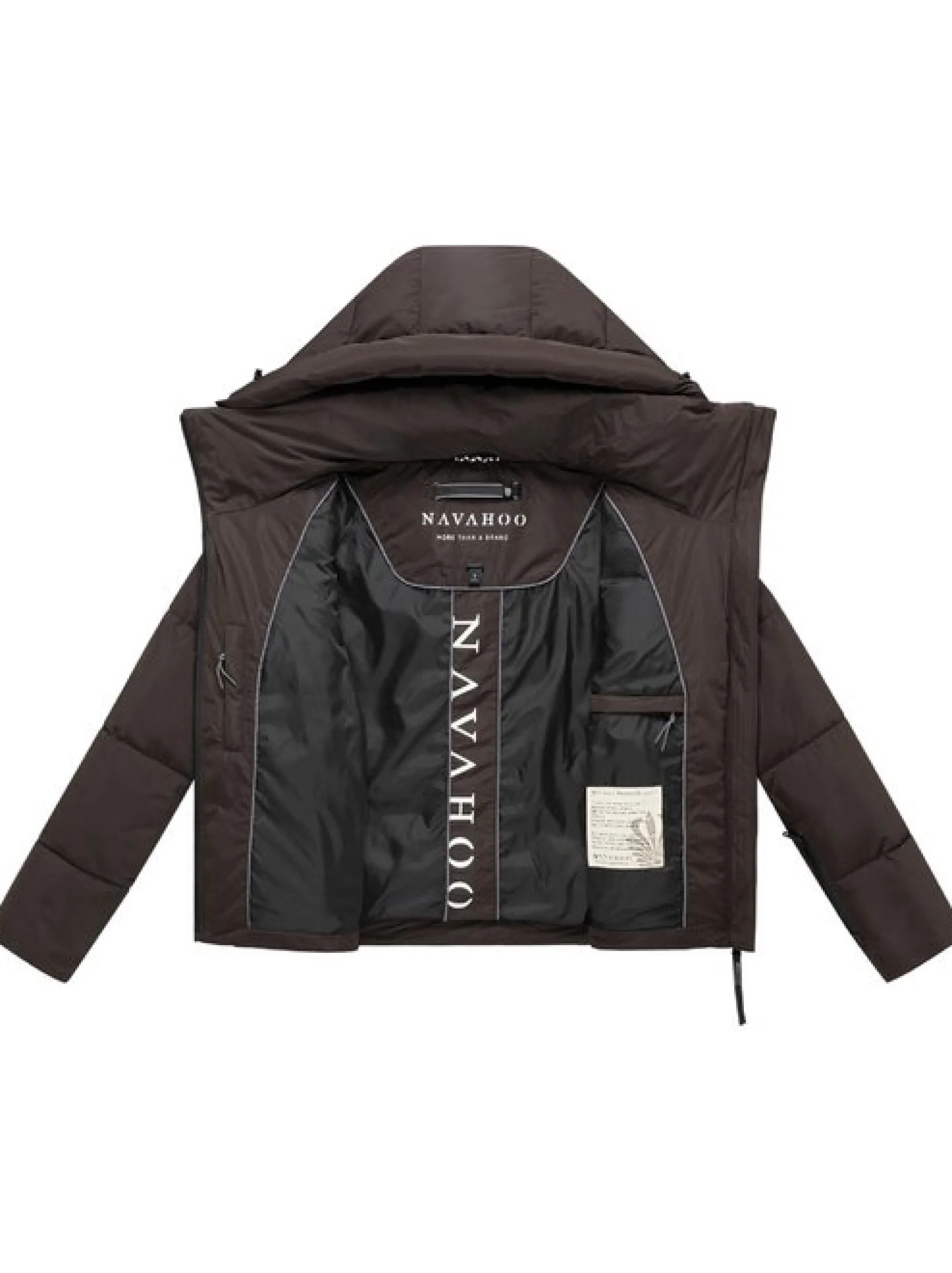 Navahoo Damen Steppjacke - Frostherz XIV in schoko