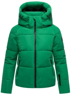 Navahoo Damen Steppjacke - Frostherz XIV in grün