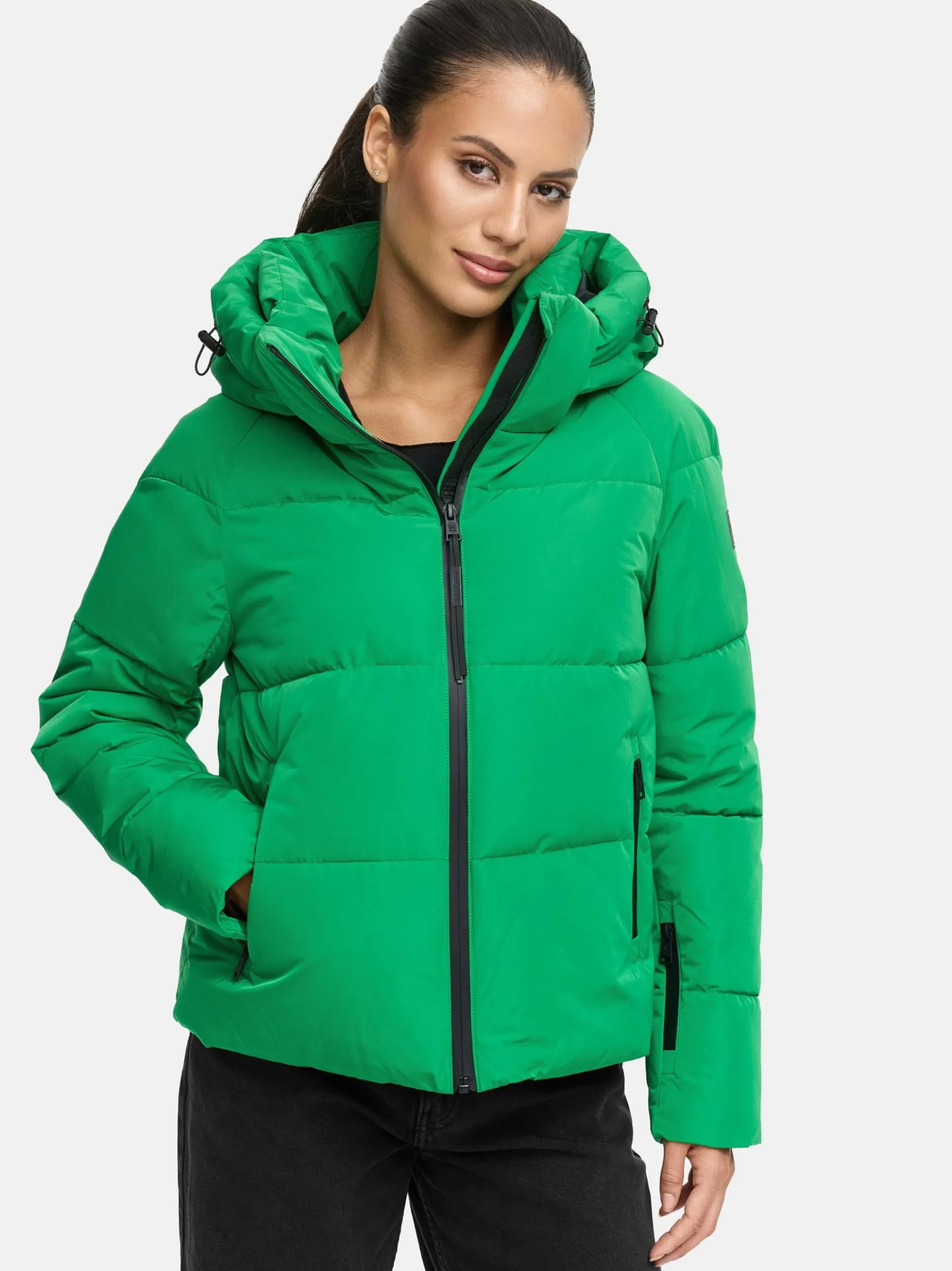 Navahoo Damen Steppjacke - Frostherz XIV in grün