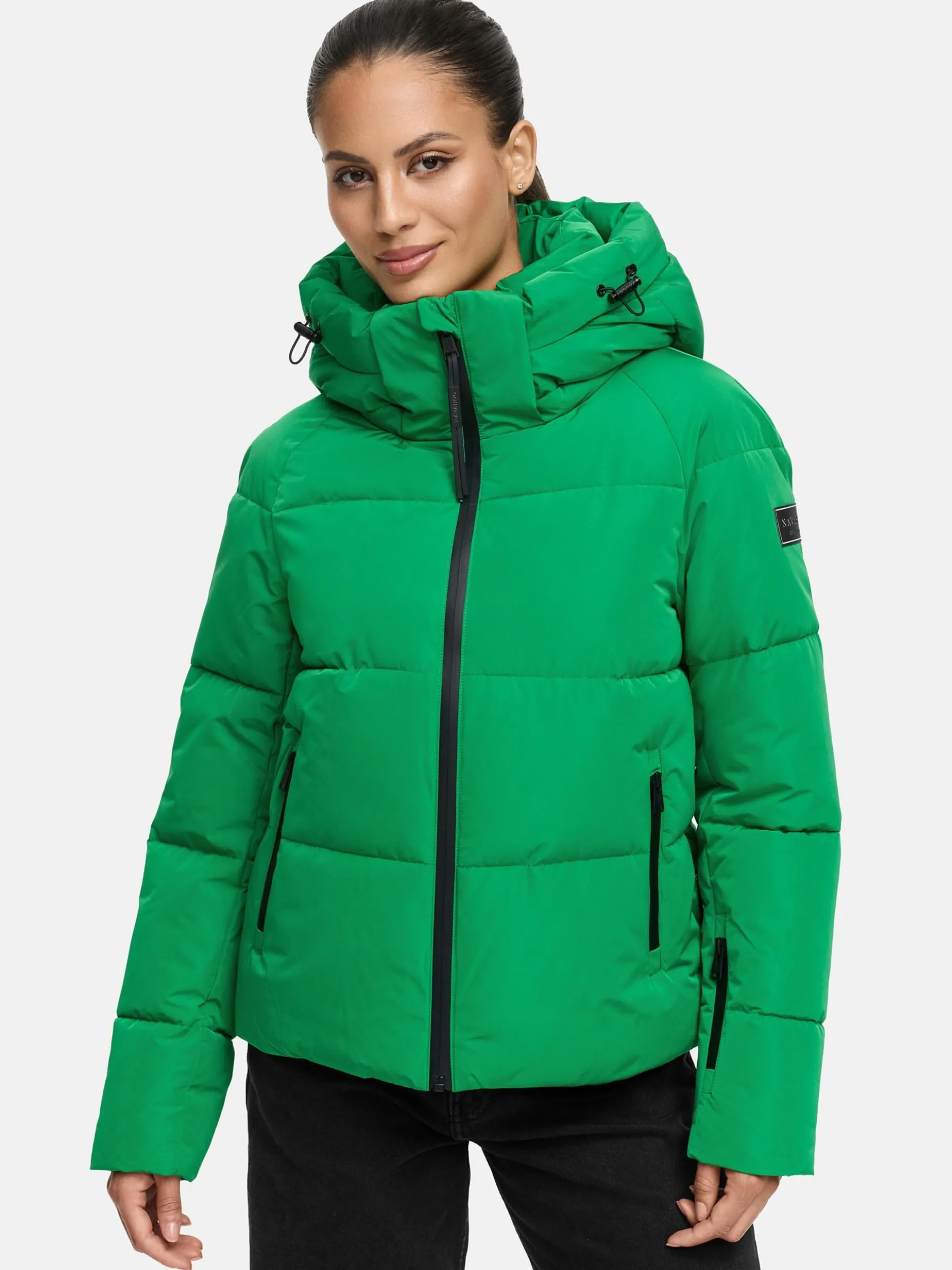 Navahoo Damen Steppjacke - Frostherz XIV in grün