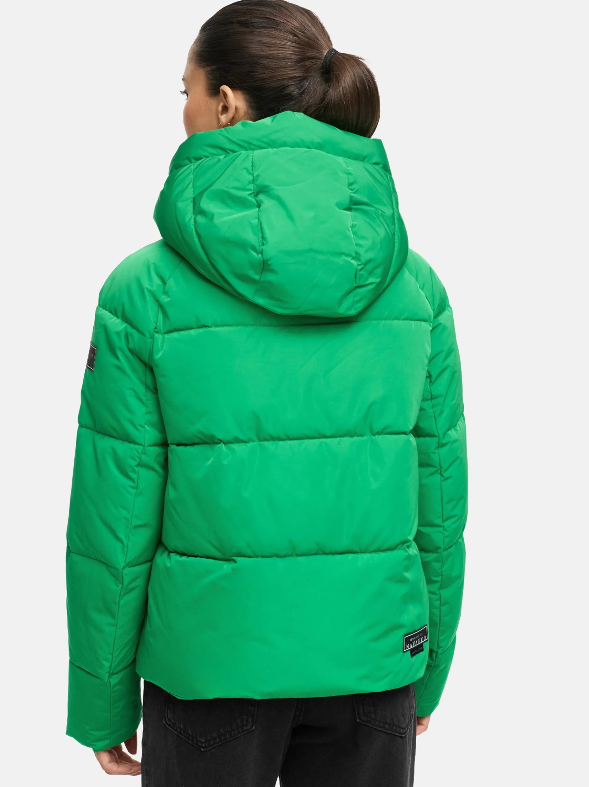 Navahoo Damen Steppjacke - Frostherz XIV in grün