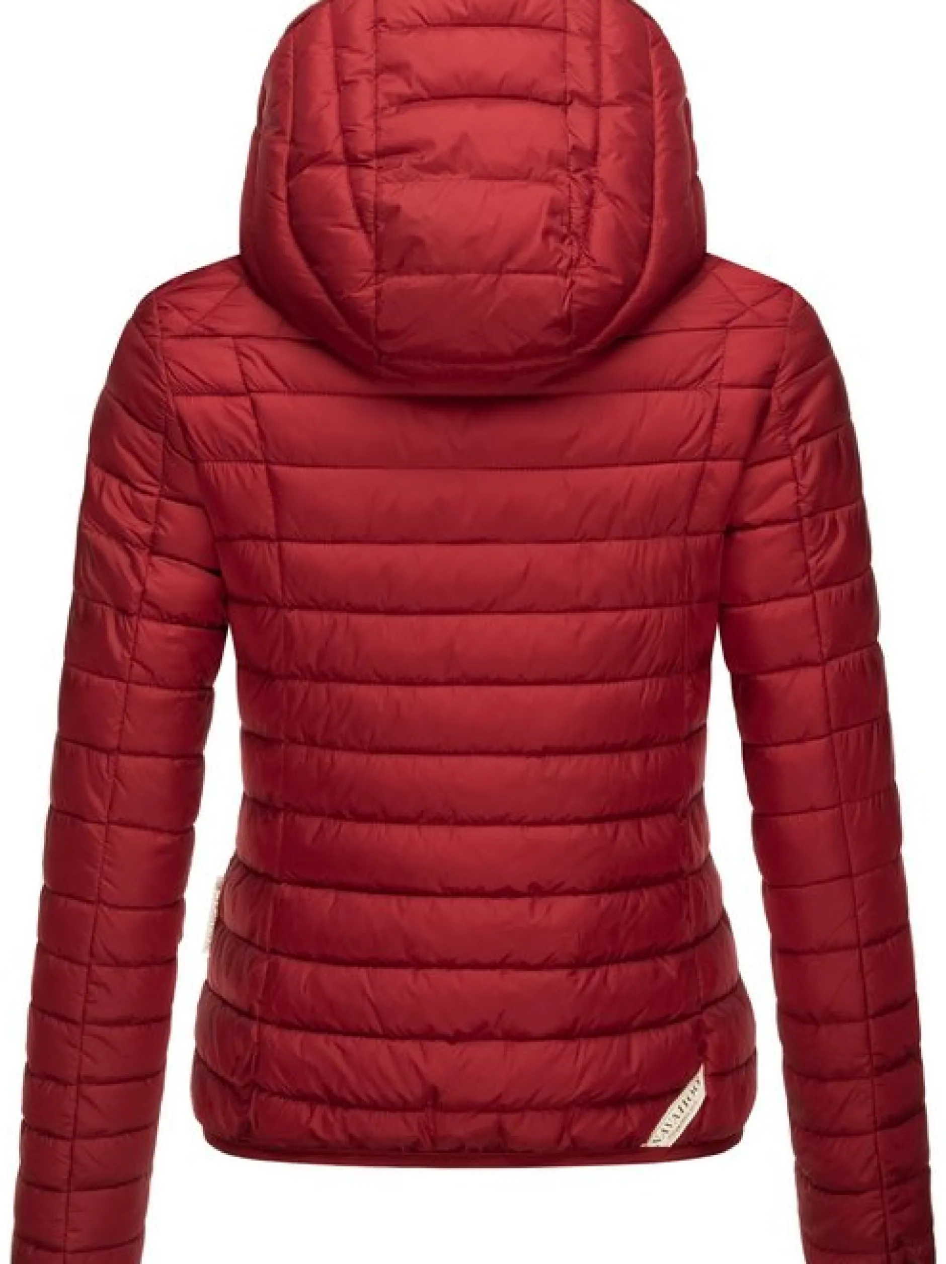 Navahoo Damen Steppjacke - Ich Bin Hübsch in rot