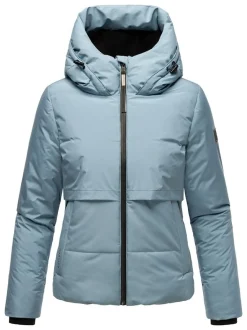 Navahoo Damen Steppjacke - Liebesküken XIV in blau