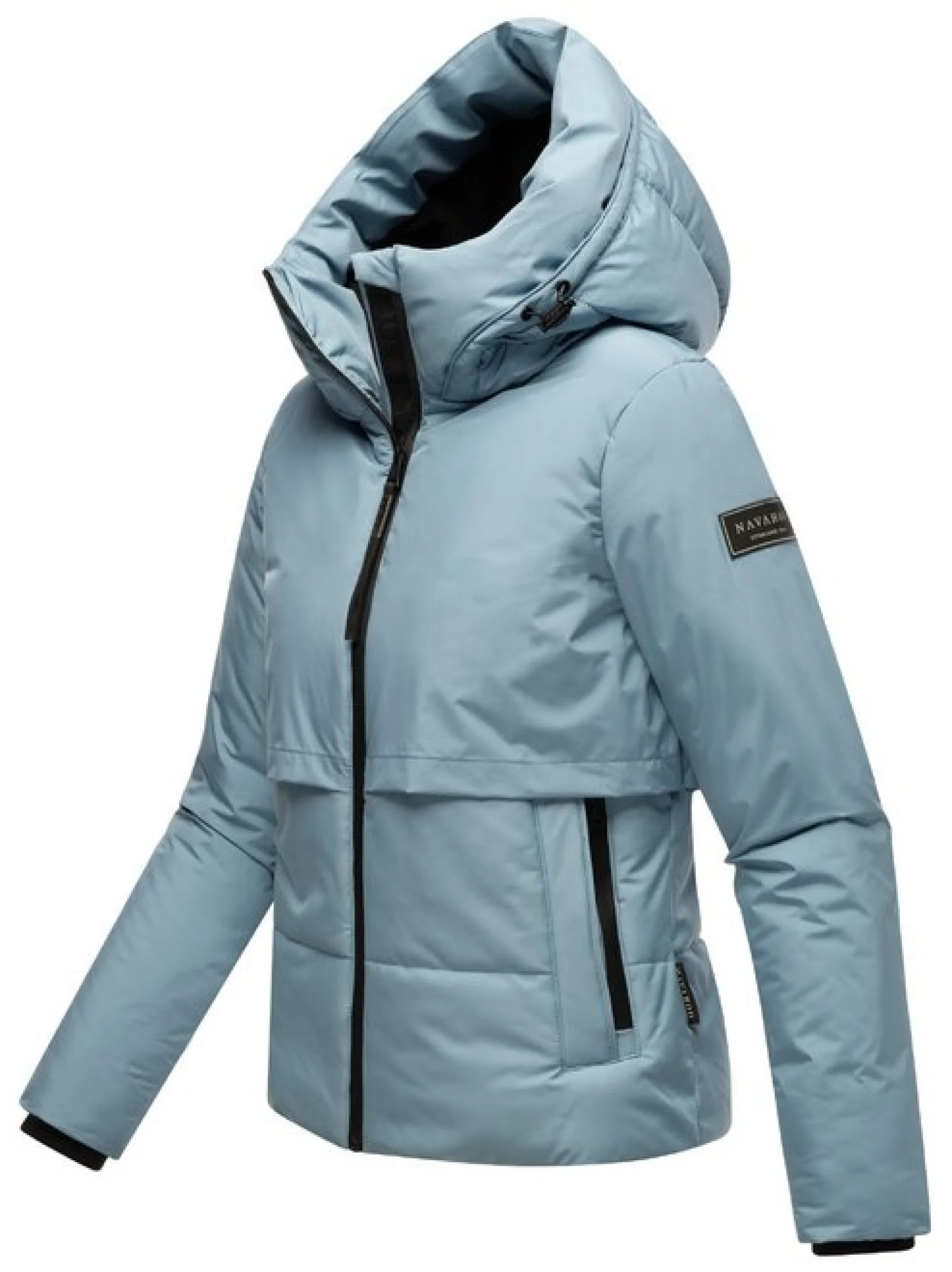 Navahoo Damen Steppjacke - Liebesküken XIV in blau
