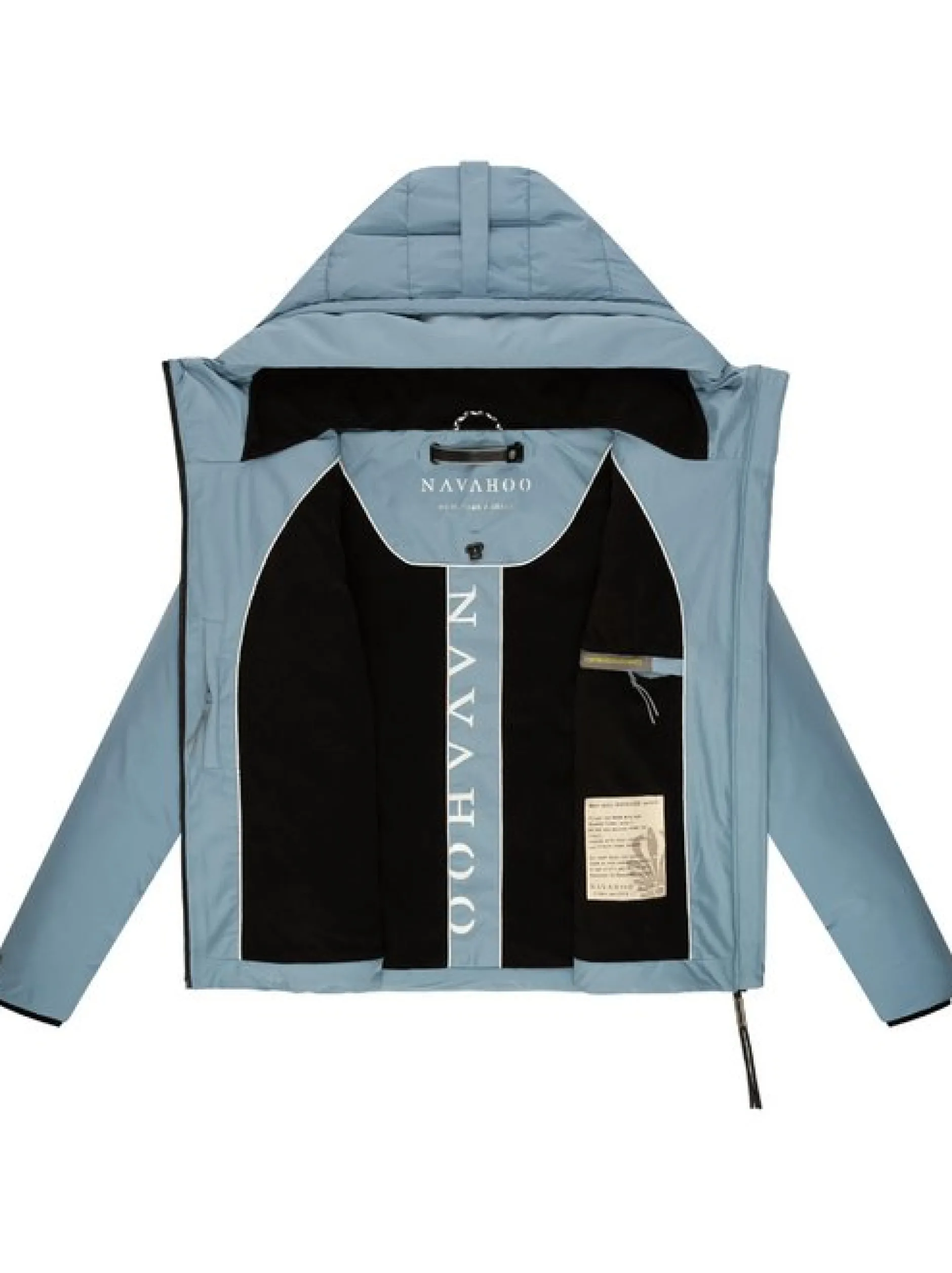Navahoo Damen Steppjacke - Liebesküken XIV in blau