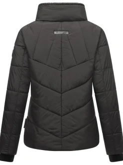 Navahoo Damen Steppjacke - Liebesfee 14 in schwarz
