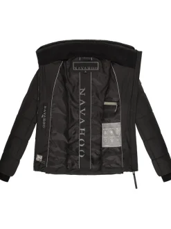 Navahoo Damen Steppjacke - Liebesfee 14 in schwarz