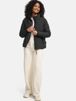 Navahoo Damen Steppjacke - Liebesfee 14 in schwarz