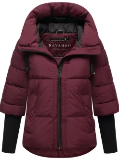 Navahoo Damen Steppjacke - Lotusherz XIV in lila