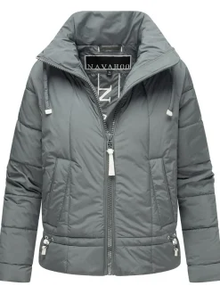Navahoo Damen Steppjacke - Luftzauber 14 in blau