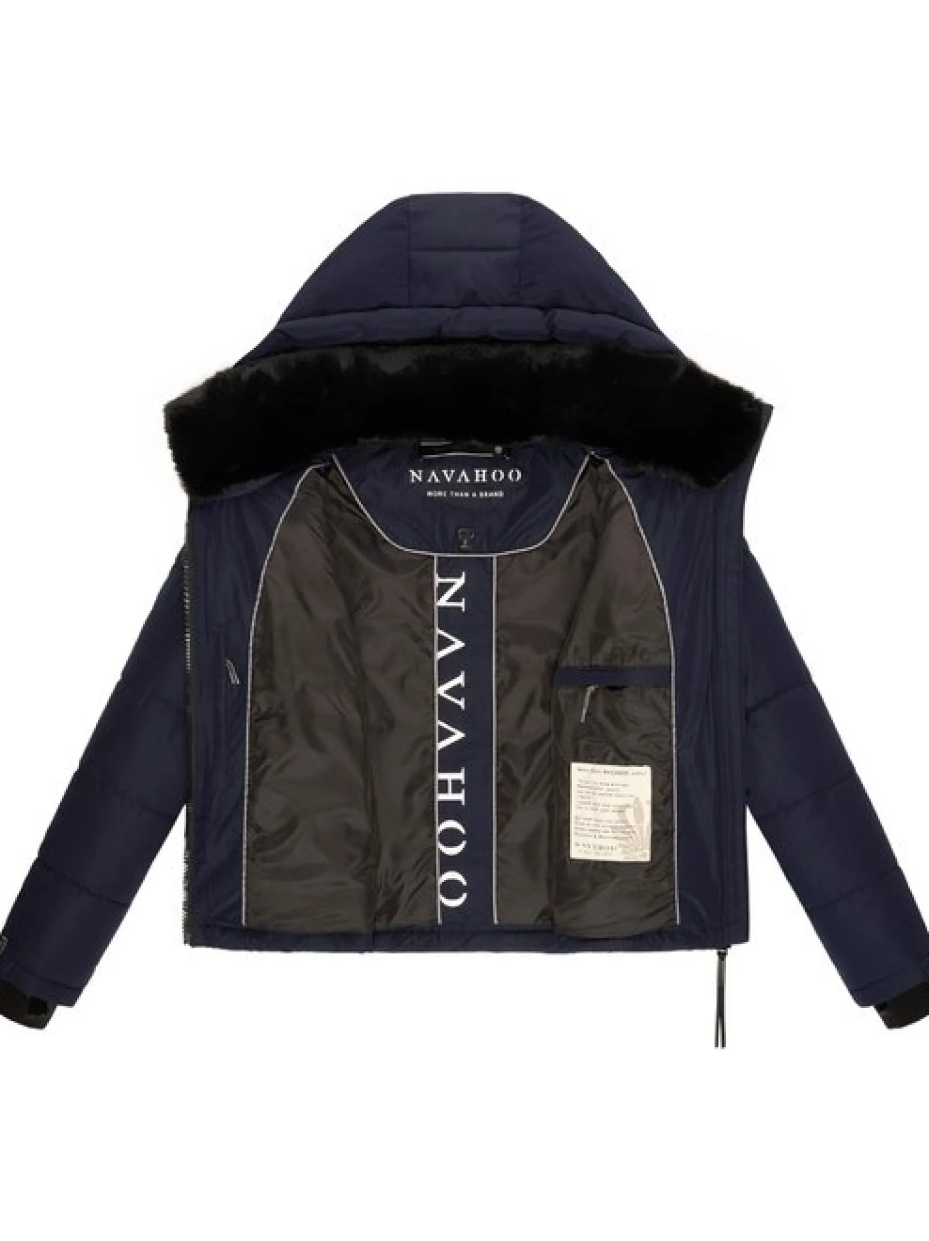 Navahoo Damen Steppjacke - Mit Liebe XIV in marine
