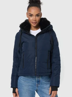 Navahoo Damen Steppjacke - Mit Liebe XIV in marine