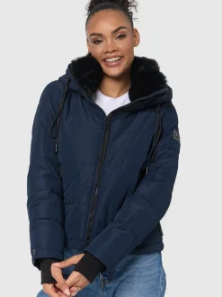 Navahoo Damen Steppjacke - Mit Liebe XIV in marine