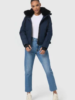 Navahoo Damen Steppjacke - Mit Liebe XIV in marine