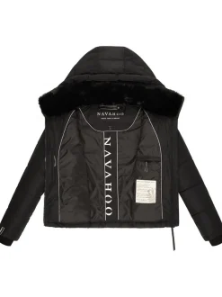 Navahoo Damen Steppjacke - Mit Liebe XIV in schwarz
