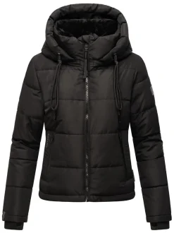 Navahoo Damen Steppjacke - Mit Liebe XIV in schwarz