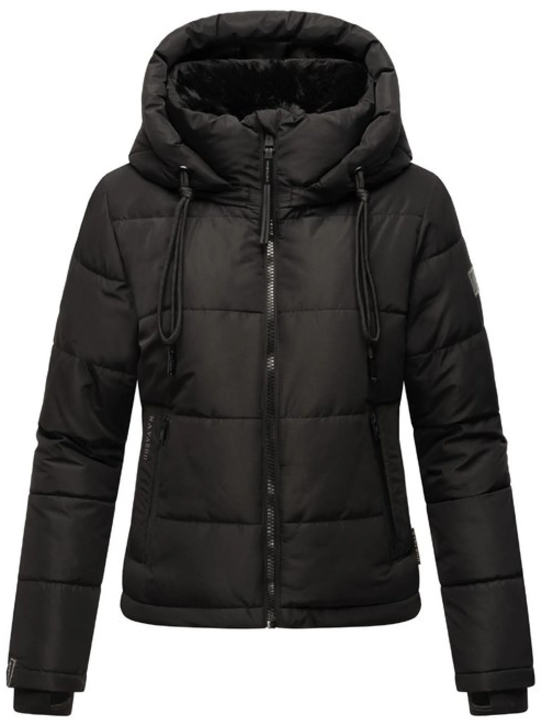 Navahoo Damen Steppjacke - Mit Liebe XIV in schwarz