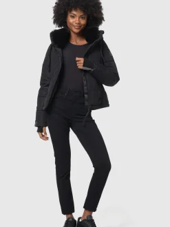 Navahoo Damen Steppjacke - Mit Liebe XIV in schwarz