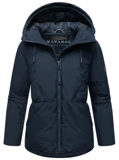 Navahoo Damen Steppjacke - Pastellzauber 14 in marine