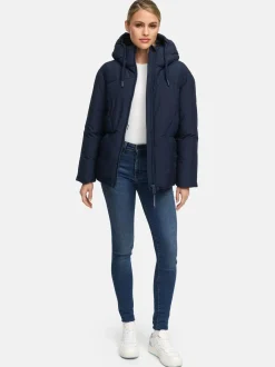 Navahoo Damen Steppjacke - Pastellzauber 14 in marine