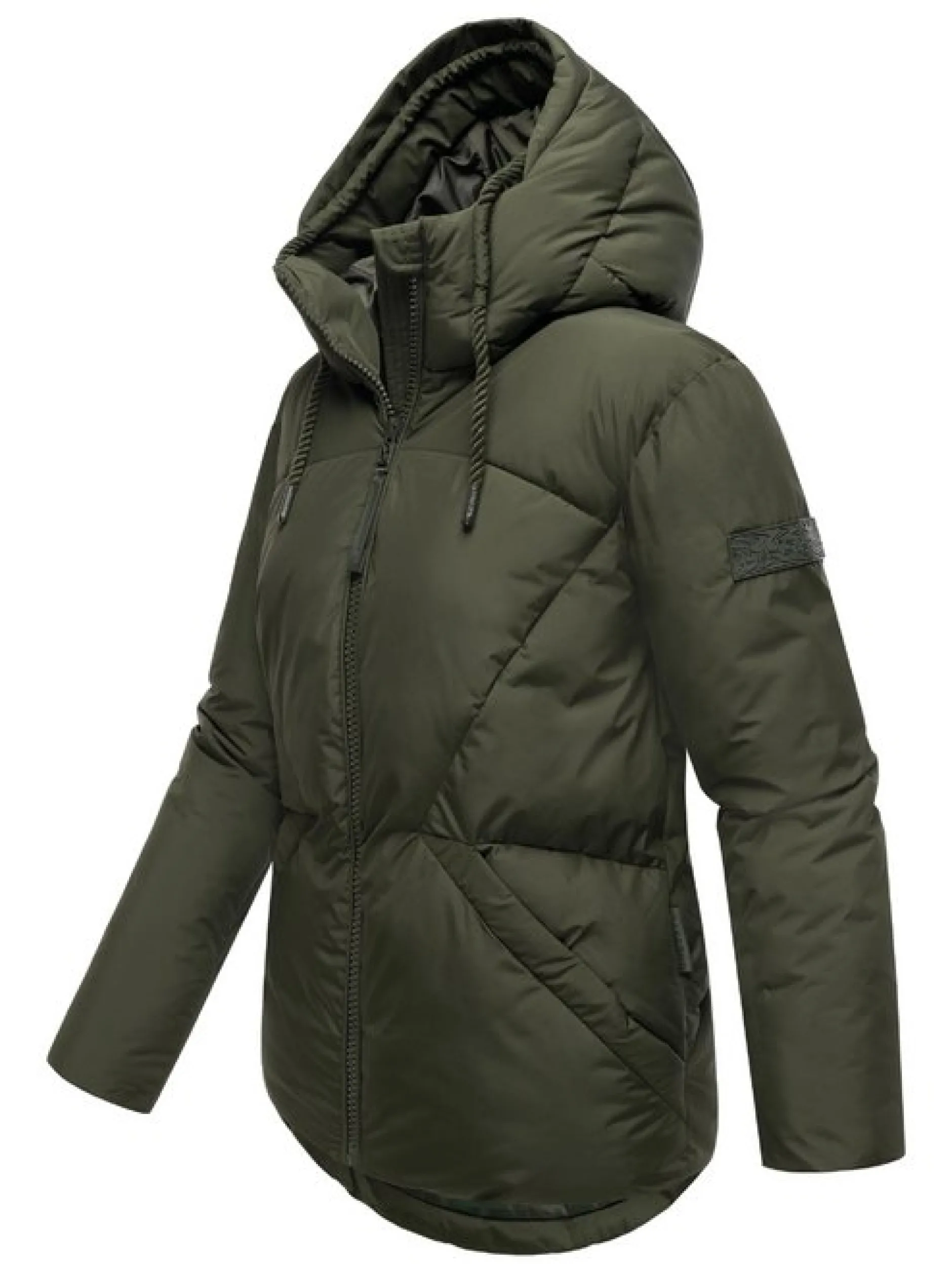 Navahoo Damen Steppjacke - Pastellzauber 14 in oliv