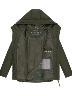 Navahoo Damen Steppjacke - Pastellzauber 14 in oliv