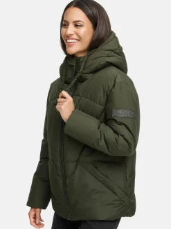 Navahoo Damen Steppjacke - Pastellzauber 14 in oliv