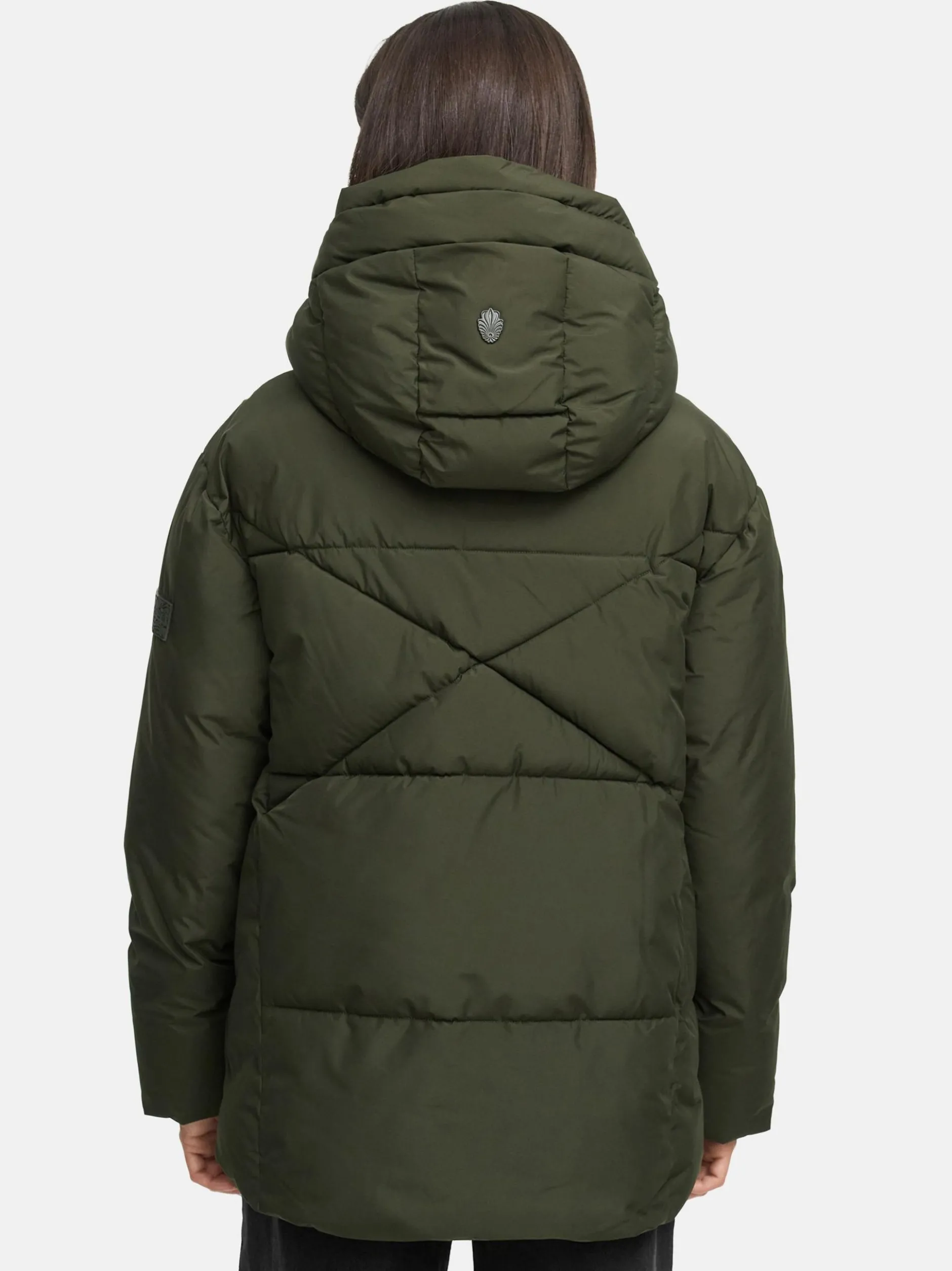 Navahoo Damen Steppjacke - Pastellzauber 14 in oliv