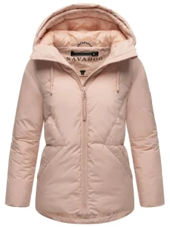 Navahoo Damen Steppjacke - Pastellzauber 14 in rosa