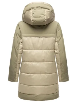 Navahoo Damen Steppjacke - Samtkätzchen in grau
