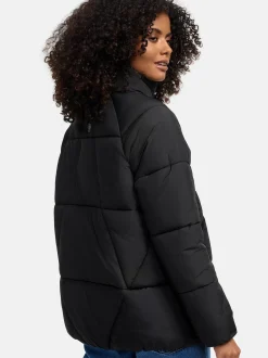 Navahoo Damen Steppjacke - Schokolinaa 14 in schwarz