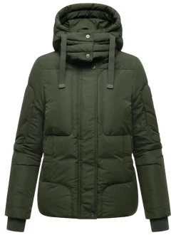 Navahoo Damen Steppjacke - Zauberlicht 14 in oliv