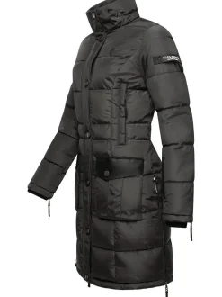 Navahoo Damen Steppmantel - Sinja in anthrazit