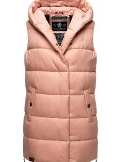 Navahoo Damen Steppweste - Madilynaa in rosa