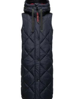 Navahoo Damen Steppweste - Schnuckel in marine