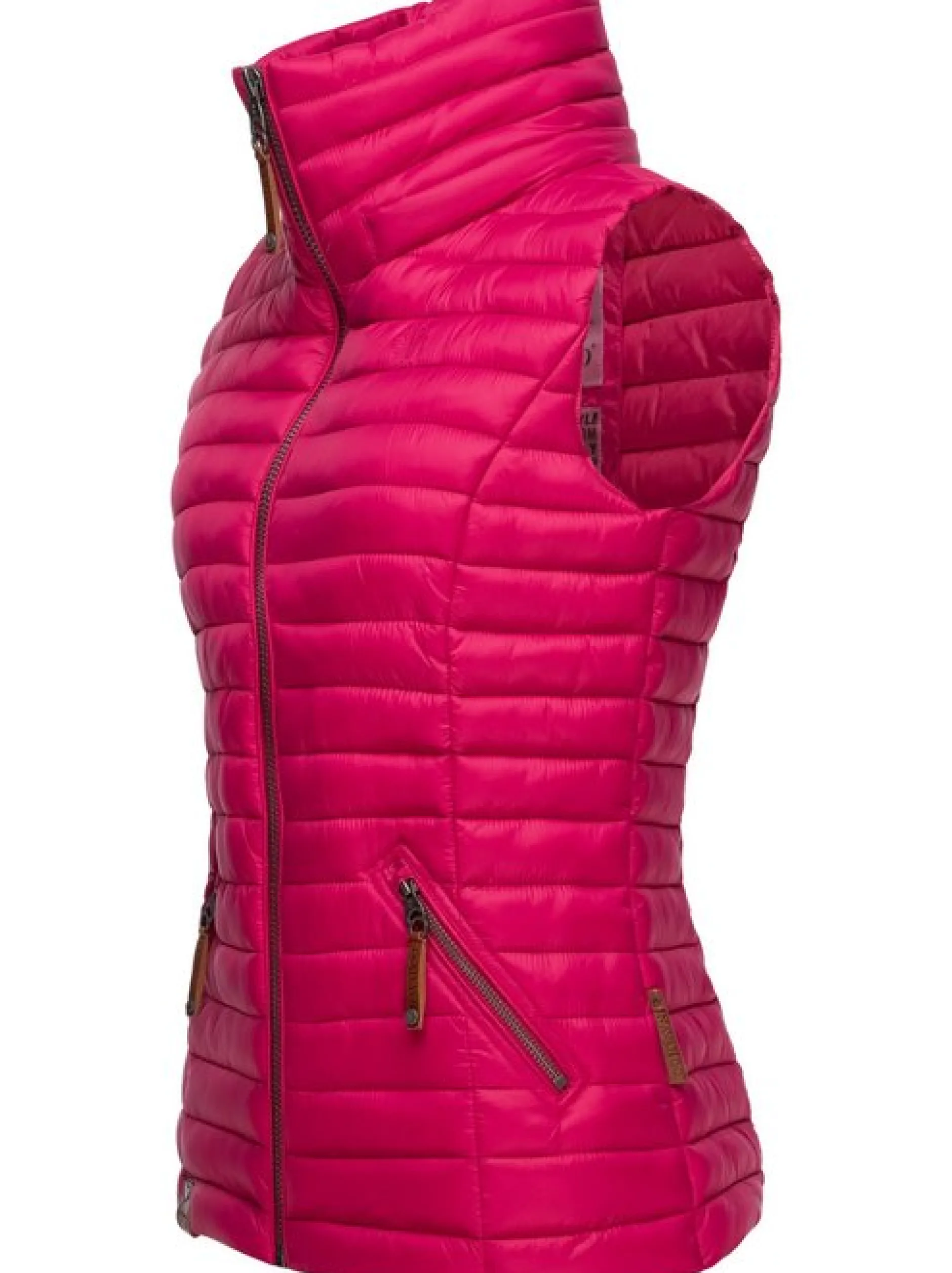 Navahoo Damen Steppweste - Shadaa in fuchsia